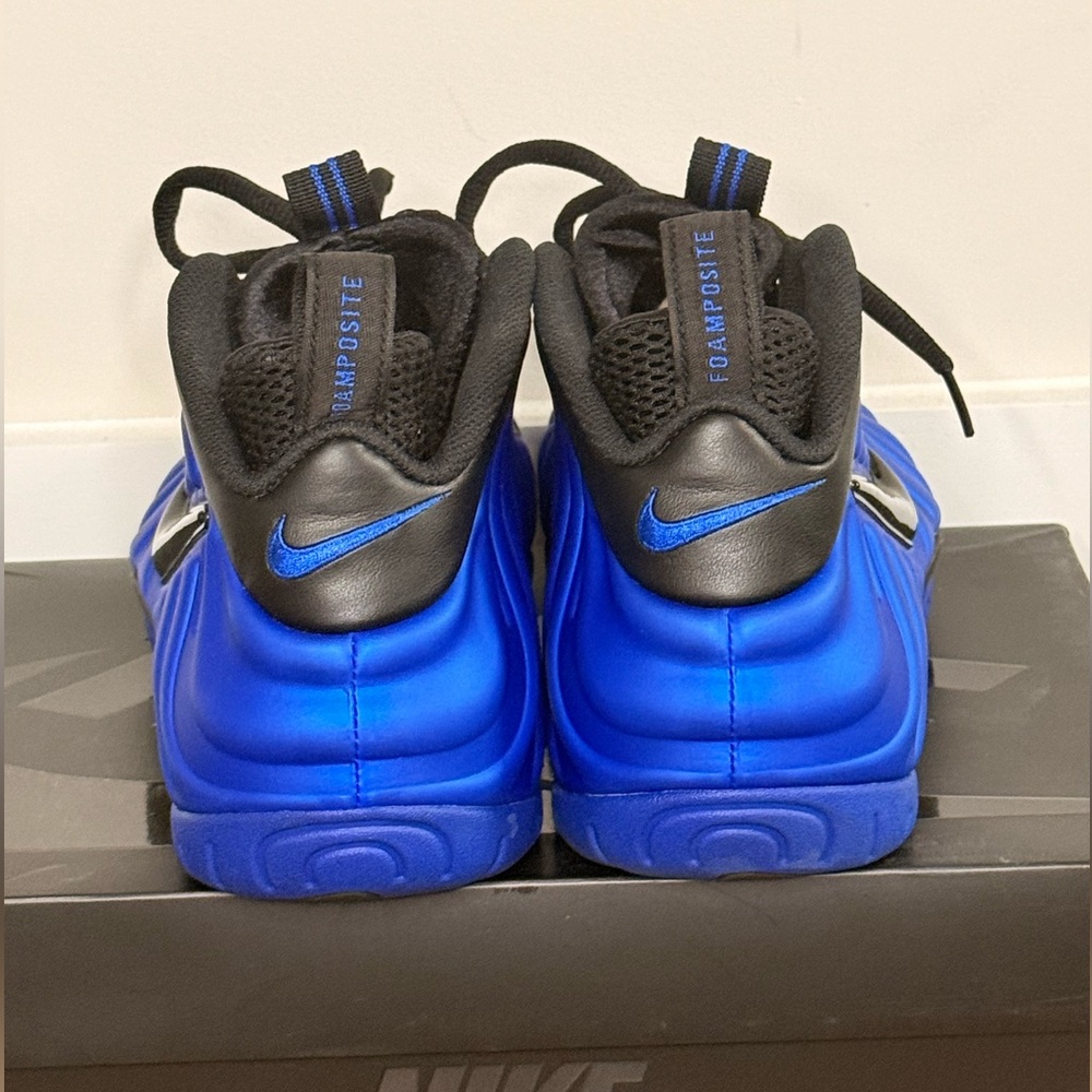 Nike Air Foamposite Pro Hyber Cobalt Size 10 - Picture 2 of 5